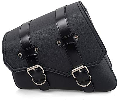 Motorrad PU Leder Satteltasche Universal Motorräder Werkzeugtaschen (Links)