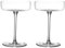 Cabilock Trinkglas Sektschalen Wasserbecher Glasses: 2Pcs Round Martini Glasses with Stem Elegant Drinking Cups Drinking Margarita Cocktails Martini Cocktailbecher Sektschale