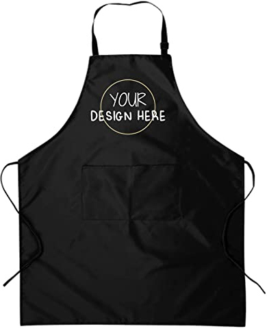 Naispanda Delantal Unisex Ajustable Personalizado Para Hombres Y Mujeres Delantales De Cocina Para Fotos Personalizada Con 2 Bolsillos Nombre De Imagen Logotipo De Texto Bonitos Regalos De Cumpleaños