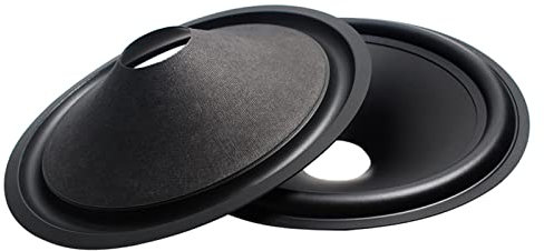 WNJ-TOOL, 2Pcs 8 INCH Speaker Paper Cone Basin Drum Paper Rubber Edge Side 35.5 Core 195mm Woofer speaker Accessories (Size : 8 INCH)