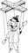 Azeeda A8 'Clown-Marionette' Stempel (Unmontiert) (RS00045885)