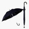 AVIITI Spazierstock Regenschirm, Leichter, Rutschfester, Langstieliger, Winddichter Regenschirmstock, Großes Geschenk Für Männer Frauen Groß,Schwarz,98cm/38inch