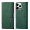LOLFZ Wallet Case for iPhone 15 Pro, Premium Leather Case Card Holder Kickstand Magnetic Closure Flip Case Cover for iPhone 15 Pro - Green