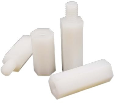 445/650/850/1300pc M2 M2,5 M3 M4 Motherboard PCB Weiß Kunststoff Nylon Sechskant Sechskant Abstandssäule Abstandshalter Schraube Mutter Unterlegscheibe Kit (Color : M3 650pcs)