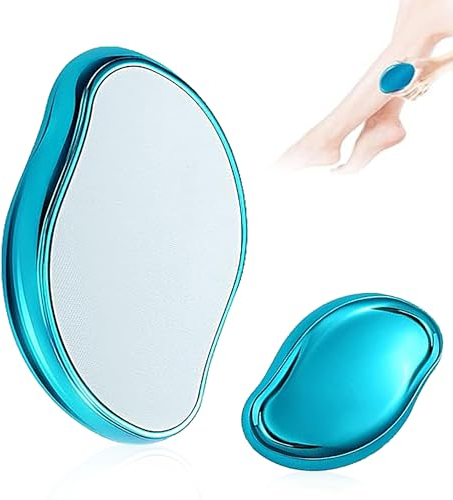 Removedor de Vello Mágico de Cristal Sin Dolor, Borrador de Vello Reutilizable Y Mágico Sin Dolor, Epiladora Portátil de Cristal, Removedor de Vello Lavable de Cristal