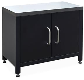 sweeek-Módulo cocina exteriorde acero, 80cm, Grimaud, Negro, 70x46x51 cm | Grimaud