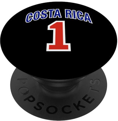 Flagge Eins von Costa Rica PopSockets mit austauschbarem PopGrip