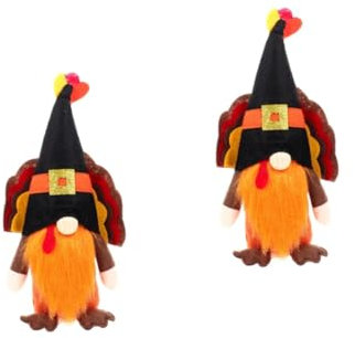 Alasum 2stücke Puppe Für Erntedankfest Lustige Weiche Dekofigur Für Festliche Tischgestaltung Und Wohnambiente Einzigartiges Erntedankfests