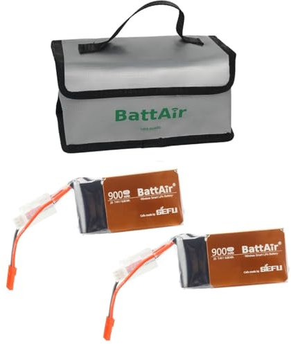 ISDT BattAir 900mah 2S 30C Smart Lipo Pack