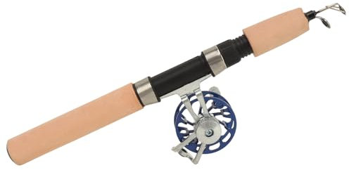 EIS Angelrutenrolle Kombination Glasfasermaterial Schlupf Easy Winterfischen