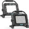 LIVOWALNY 2pcs LED Baustrahler für Makita 18V, 40W 4000LM Tragbar Kabellose LED Flutlicht mit 2 Helligkeitsmodi für Garage, Camping und Baustelle(ohne Akku)