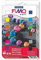 FIMO soft ofenhärtende Modelliermasse. Kartonetui mit 12 sortierten Basic-Farben, 12 Halbblöcke à 25 g