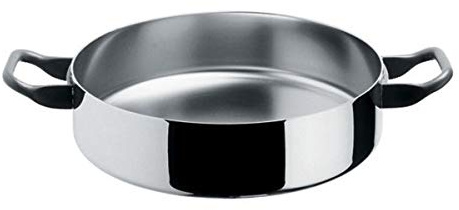Alessi 90102/28 T LA Cintura di Orione, Servierpfanne aus Multiply, Durchmesser 28 cm