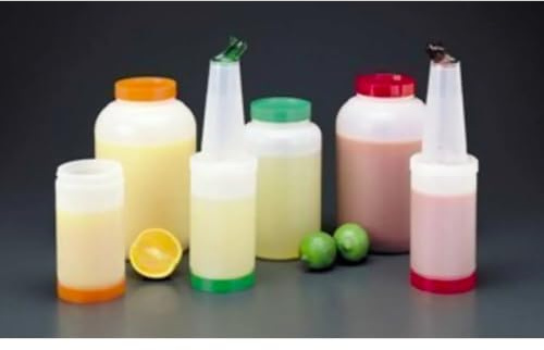 ich-zapfe.de Bottle-Pour-Master Flaschen, 2 Liter, Farbe:gelb