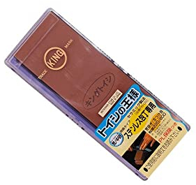 King Pierre à Aiguiser Japonaise Double Face Grain 220 800 Affutage Couteau de Cuisine