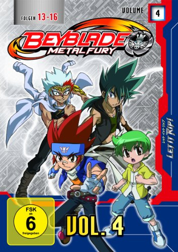 Beyblade Metal Fury Vol. 4 - Ein neues Abenteuer beginnt/Folgen 13-16
