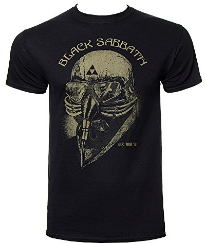Black Sabbath OFFICIAL US Tour 78 Ironman Avengers Tony Stark T-Shirt - Medium