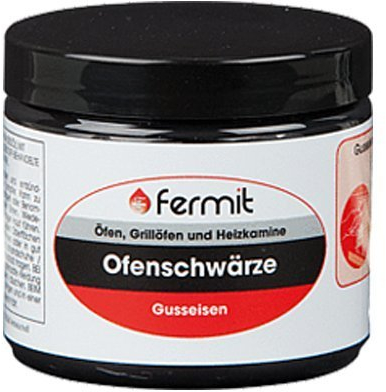 Kochplatten Elektroplatten Reiniger Ofenschwärze inkl. Microfasertuch zum Auftragen (Schwarzpaste 880 ml)