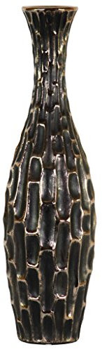 Urban Trends Vase, schwarz