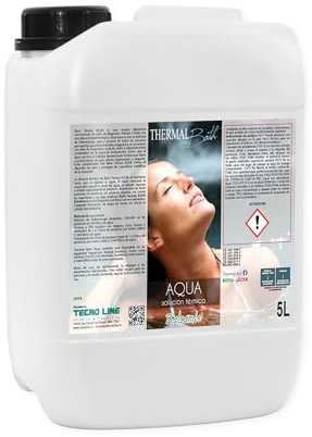 Thermal Bath BALSAMIC 5 Lt - Aqua TERMALE con Magnesio, Potassio e Iodio per Piscina e Idromassaggio (Jacuzzi,Teuco,Dimhora,Index,Bestway, ECC.)