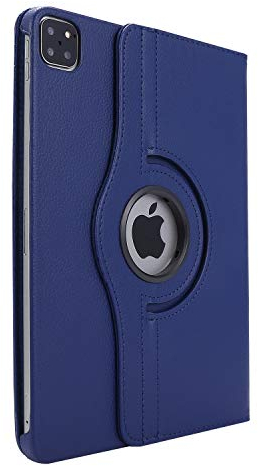 Lobwerk - Funda para Apple iPad Pro 2020 (11 Pulgadas, giratoria 360°) Azul Azul