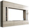 FURNITECH Wohnwand Wohnzimmer | Wohnzimmer Möbel mit LED RGB - 16 Farben | Hängend Wohnwand Modern | Wohnzimmer Schrankwand mit Regale und TV Schrank (Future C28/M/S4 1A | 249cm)