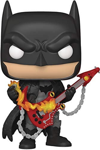 POP DC HEROES DARK KNIGHTS METAL BATMAN W/GUITAR PX VIN FIG