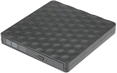 VBESTLIFE Externes optisches Laufwerk, DVD-Brenner, USB Type-C, geringe Größe, breites Anwendungsspektrum, Plug-and-Play
