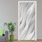 Türtapete Selbstklebend 3D 77X200 Graue Geometrie Türtapete Selbstklebend Türposter Fototapete Türfolie Poster Tapete 3D Türaufkleber Diy Türbild