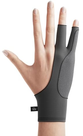 Paperlike's Drawing Glove pour iPad - Gant d'artiste pour Dessiner sur Tablettes (Main Droite et Gauche; 3 Tailles: S, M, L)
