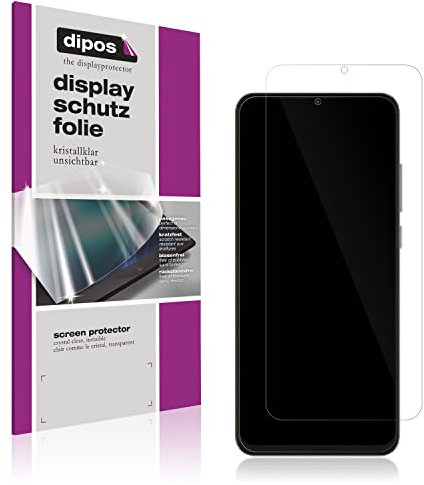 dipos I Protector de Pantalla Compatible con ZTE Blade A52 pelicula Protectora Claro