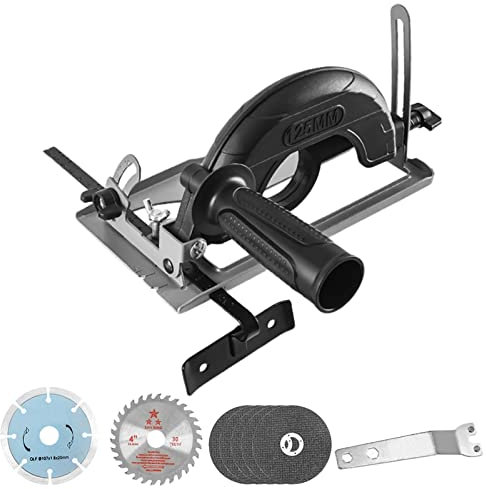 Support de meuleuse d'angle | Support universel fixe | Kit d'accessoires de polissage pour meuleuse d'angle réglable à 45° pour meuleuse d'angle 100 et 125