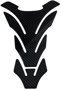 DUVTEK tankaufkleber pad Für Yamaha YZF R1 R3 R15 R6 600 R125 1000 3D Carbon-Look Motorrad Tankpad Schutzfolie Aufkleber Fall (Color : NO Logo 2)