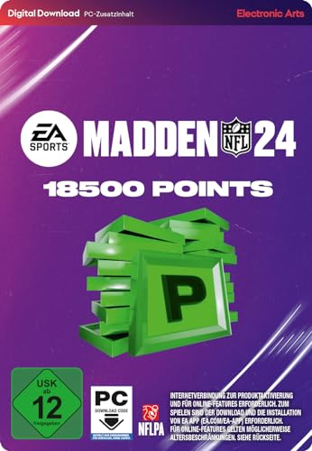 Madden NFL 24 18500 Madden Points PCWin | Download Code EA App | Deutsch | Standard | PC Code - Origin