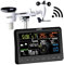 Youshiko 9510 Weather Stations Professional Offical UK version 2025, Wireless Outdoor Solar Powered 7 in 1 Weather Station Sensor, WiFi Indoor Color Display, Weather Alerts for Home Garden Farm