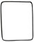 JCSPARES® - Guarnizione Porta 480 X 375 mm Sportello Forno Compatibile Con Lofra Per Modelli: MX76GI/CV - MXG86GI/CV Ed Ulteriori