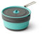 SEA TO SUMMIT - Frontier Pouring Pot 2,2L - Ultraleichter, zusammenfaltbarer Campingtopf - 1 bis 3 Personen - Antihaft-Topf + Deckel - Kompakt - Ohne BPA & PFA - aus Silikon & Alu - 297 g