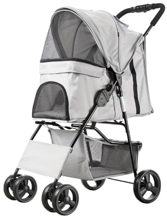 HIPET Hondenbuggy Senna Grijs