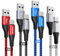 Cavo USB Type-C Ricarica Rapida [1M+2M+2M+3M, 4Pezzi], Cavo USB USB C Nylon Intrecciato per iphone 15, Samsung Galaxy S20 S21 S22 S23 S24 FE Ultra 5G A13 A33 A53 A12 A52, Redmi, Google Pixel, Switch