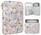 TiMOVO 8-9 Pouces Housse de Tablette pour Nouvel iPad Mini 7 (A17 Pro, 2024)/6 (8.3-inch, 2021), iPad Mini 5/4/3/2/1, Sac de Protection Portable pour iPad Mini, Fleur