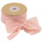 Geschenkband Schleifenband 3.8cmx22.8m Chiffonband für Geschenkverpackung Hochzeitseinladungen Blumenarrangement (Rosa)