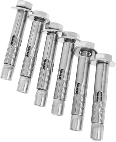 CIYODO 6stücke Dehnschraubenbolzen Mit Außenmuttern Hochleistungs-verankerungsanker Robuste Befestigungsschrauben Für Vielseitige Installationen