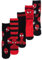 United Labels 5 Paar Marvel Spiderman Socken für Herren, Schwarz Rot, 40-45, Herrensocken, Männer Strümpfe