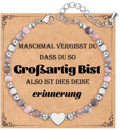 CheersLife Armband Damen,Schmuck Damen Teenager Mädchen Geschenke für Frauen 12 13 15 16 18 20 21 23 30 40 50 60 Jahre Weihnachten Geburtstag Geschenke für Tochter Schwestern Freundin Frau Oma