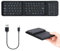 Nsyee Folding Keyboard Bluetooth, Foldable Keyboard with Touchpad and Numeric Keypad, USB Rechargeable Tri-Folding Portable Keyboards, Wireless Mini Wirelessl Keyboards for Tablet, IOS, Android, Wins