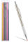 Porte-Mines Set,Critérium 2mm - Porte-mines en métal, avec 12 mines colorées, design ergonomique, capuchon avec taille-crayon intégré, confortable et antidérapant