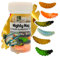Zite Fishing Mighty Mag Mix 12 STK - Bienenmaden Imitat Forellenköder 2,8cm – Gummiköder Forellen-Angeln - Phthalatfrei mit Aroma (Allround Käse)