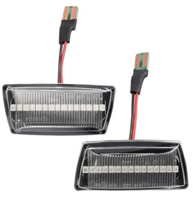 Huhpa 2 stücke Dynamische Seite Marker Blinker Licht Sequentielle Blinker for Opel Insignia for Astra H for Zafira B for corsa D for Cruze(Option 2)