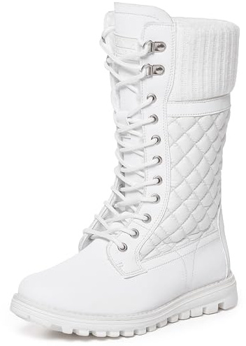 Polar Damen Schnee Dauerhaft Draussen Thermal Winter Warm Wasserdicht Mitte Wade Stiefel