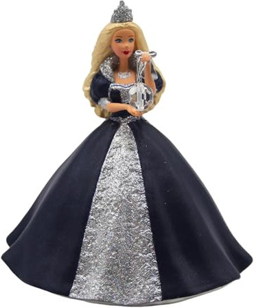 1999 Millennium Princess Barbie Hallmark Keepsake Ornament